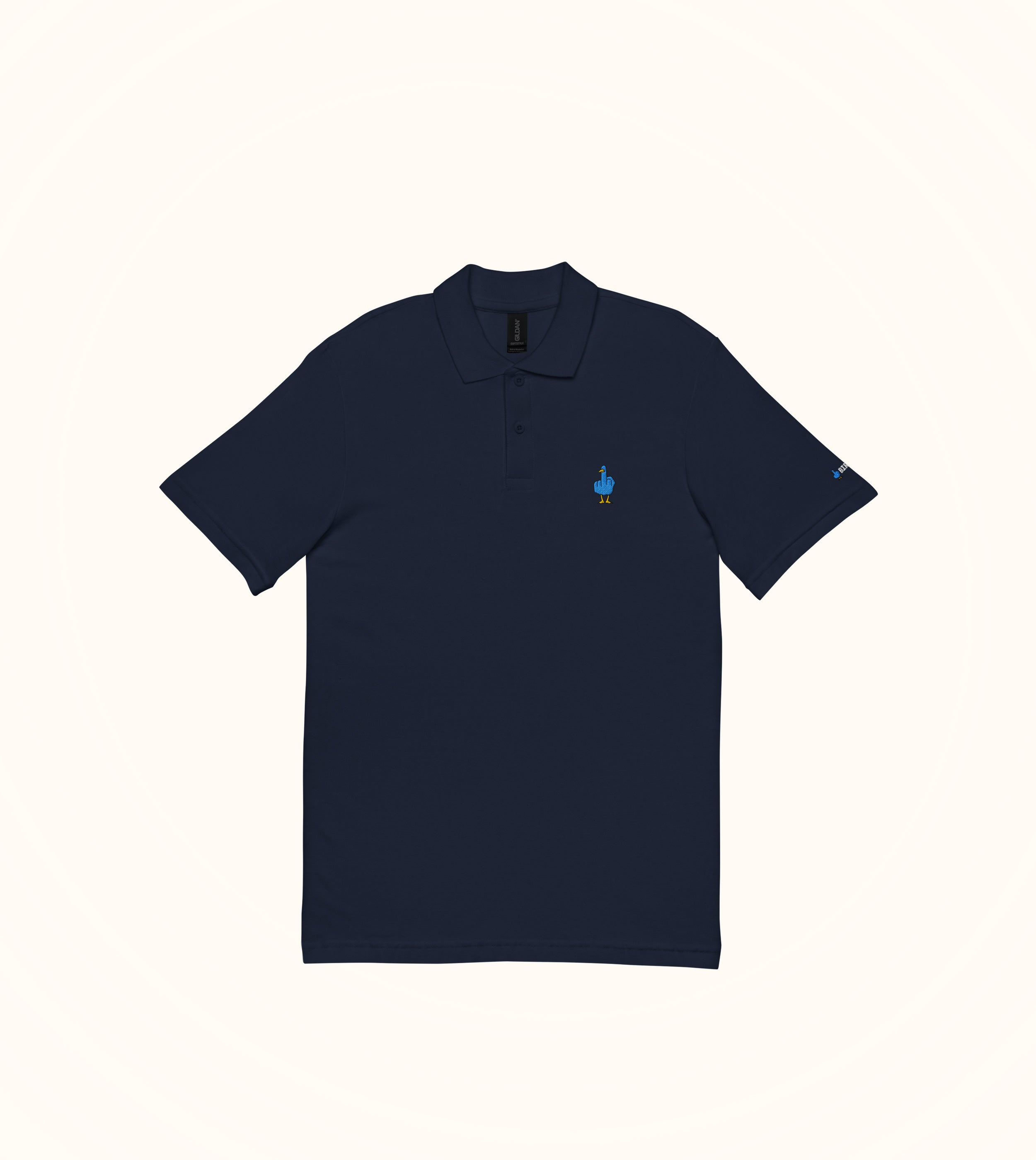 Birdflip® 100% cotton golf shirt