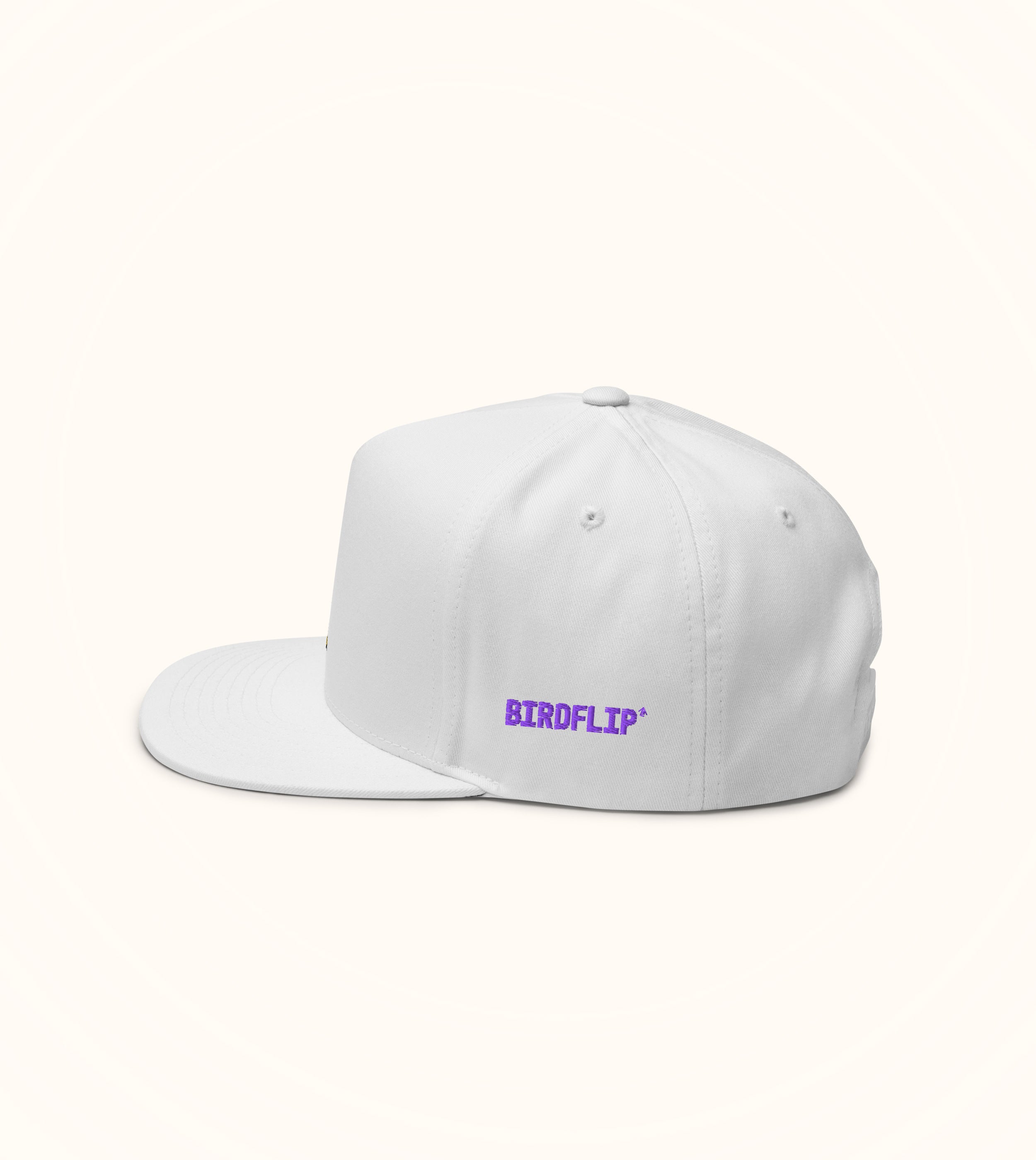 NOSTR 100% cotton snapback white