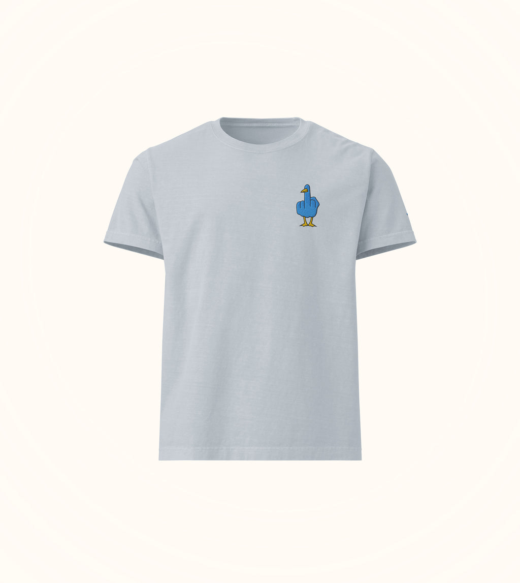 Big FU oversized Birdflip icon tee