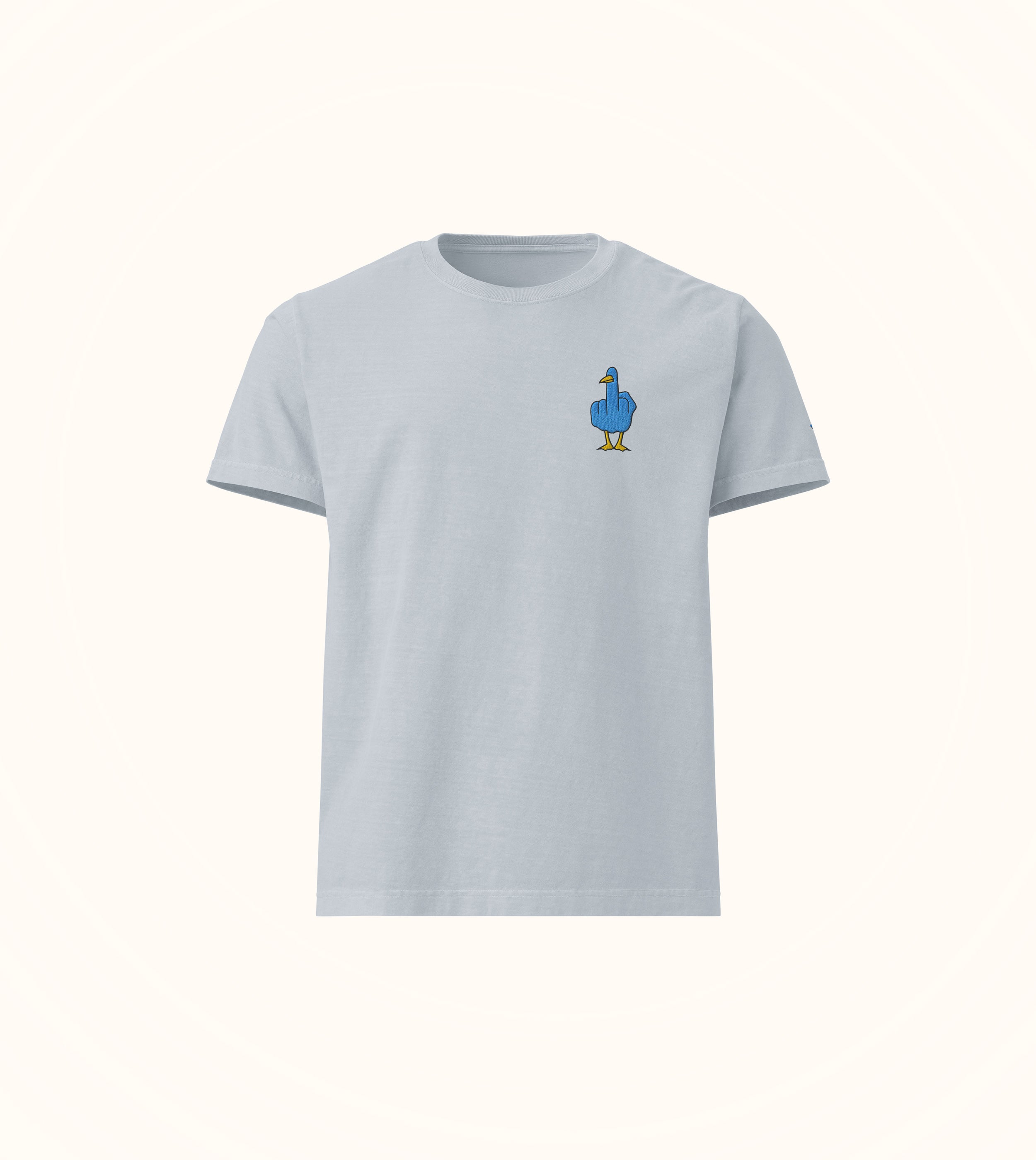 Big FU oversized Birdflip icon tee