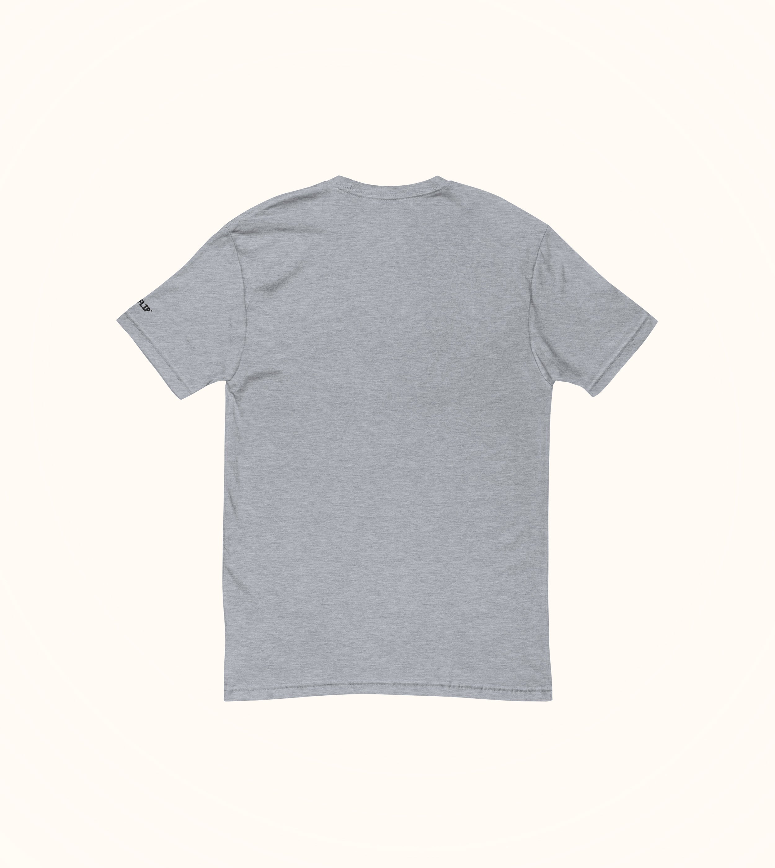 Birdflip® fitted heather grey tee