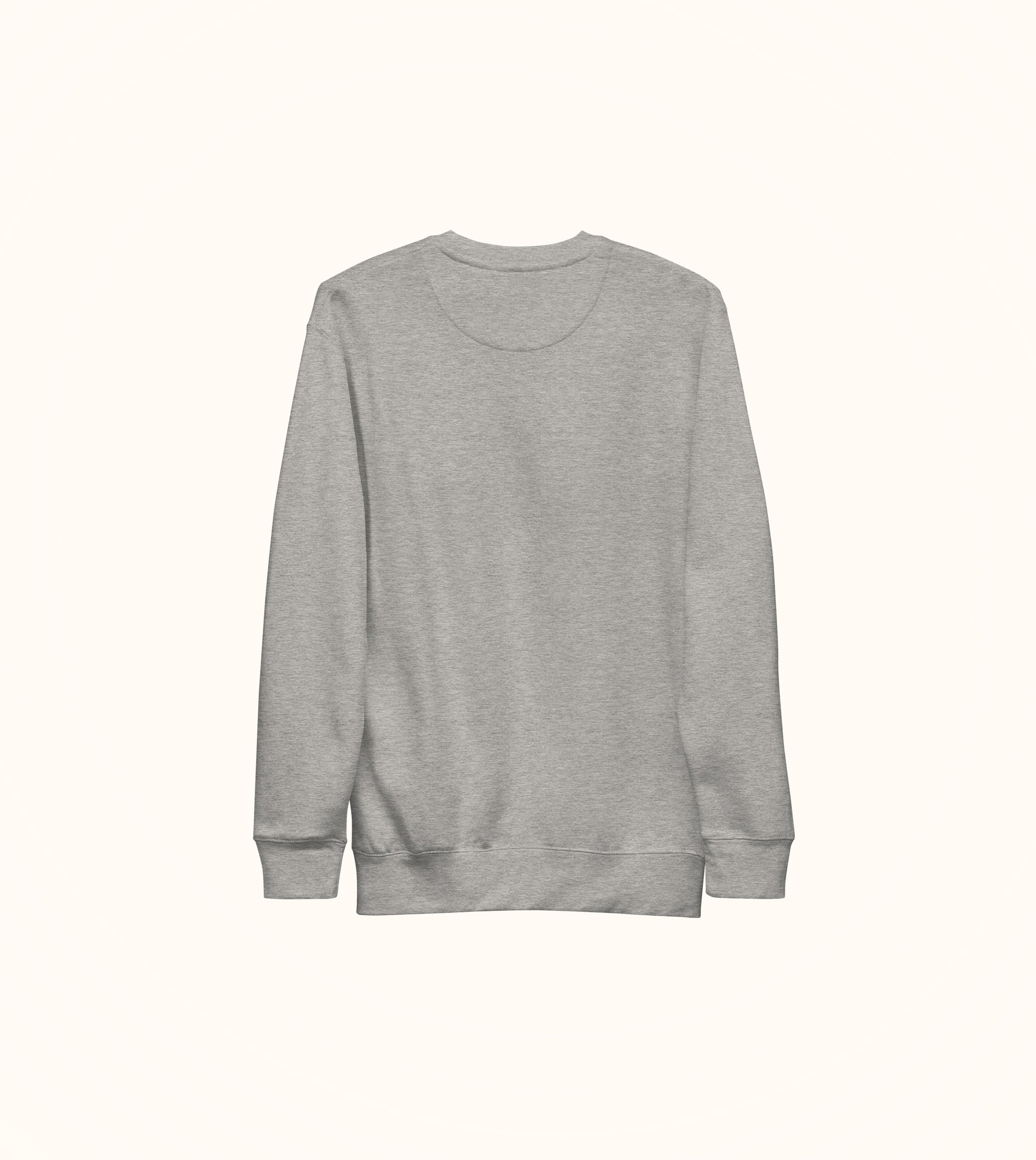 Birdflip® heather grey sweatshirt
