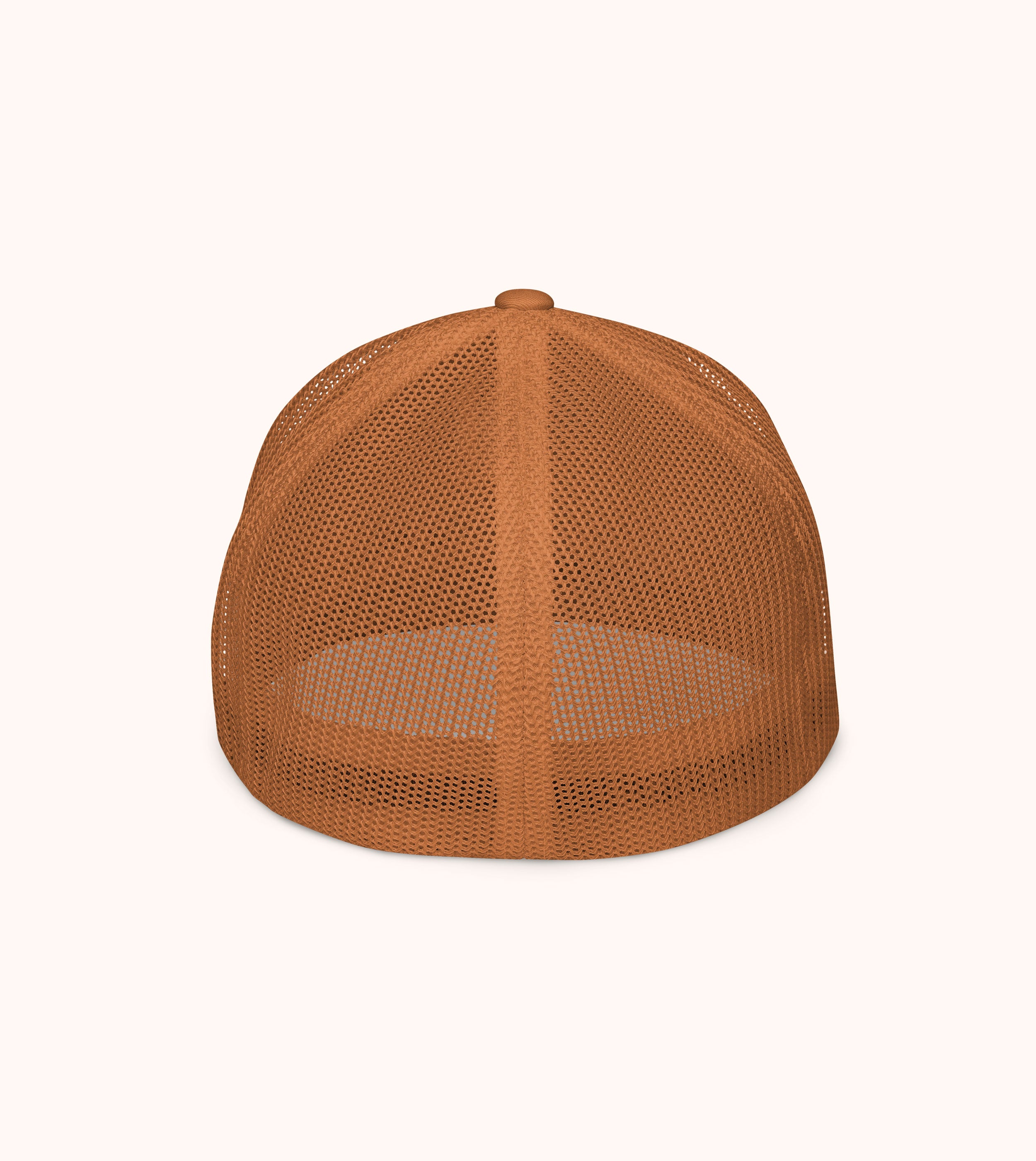 Birdflip® mirror sats fitted mesh trucker hat