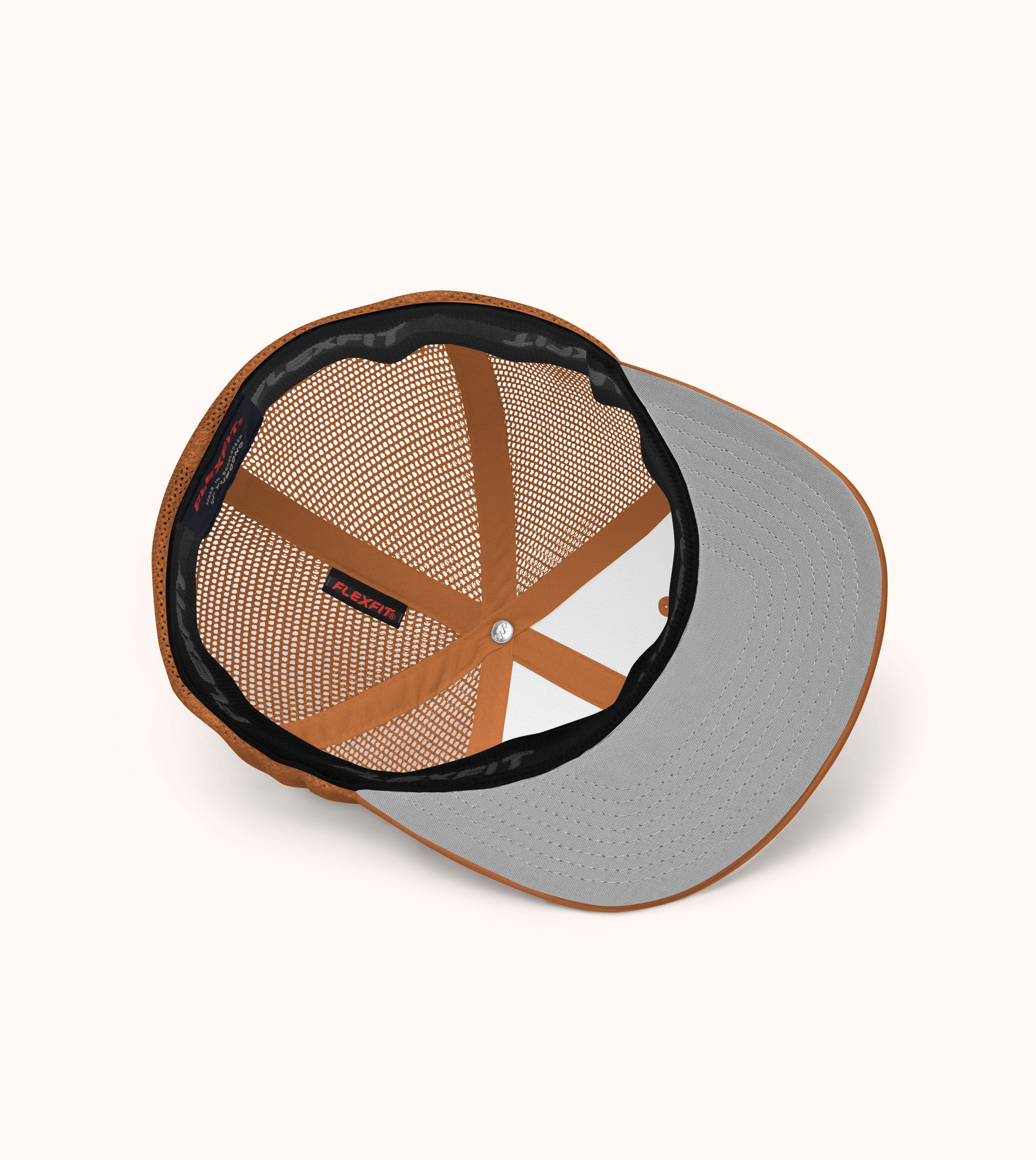 Birdflip® mirror sats fitted mesh trucker hat