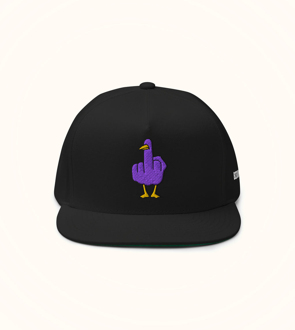 NOSTR 100% cotton snapback black