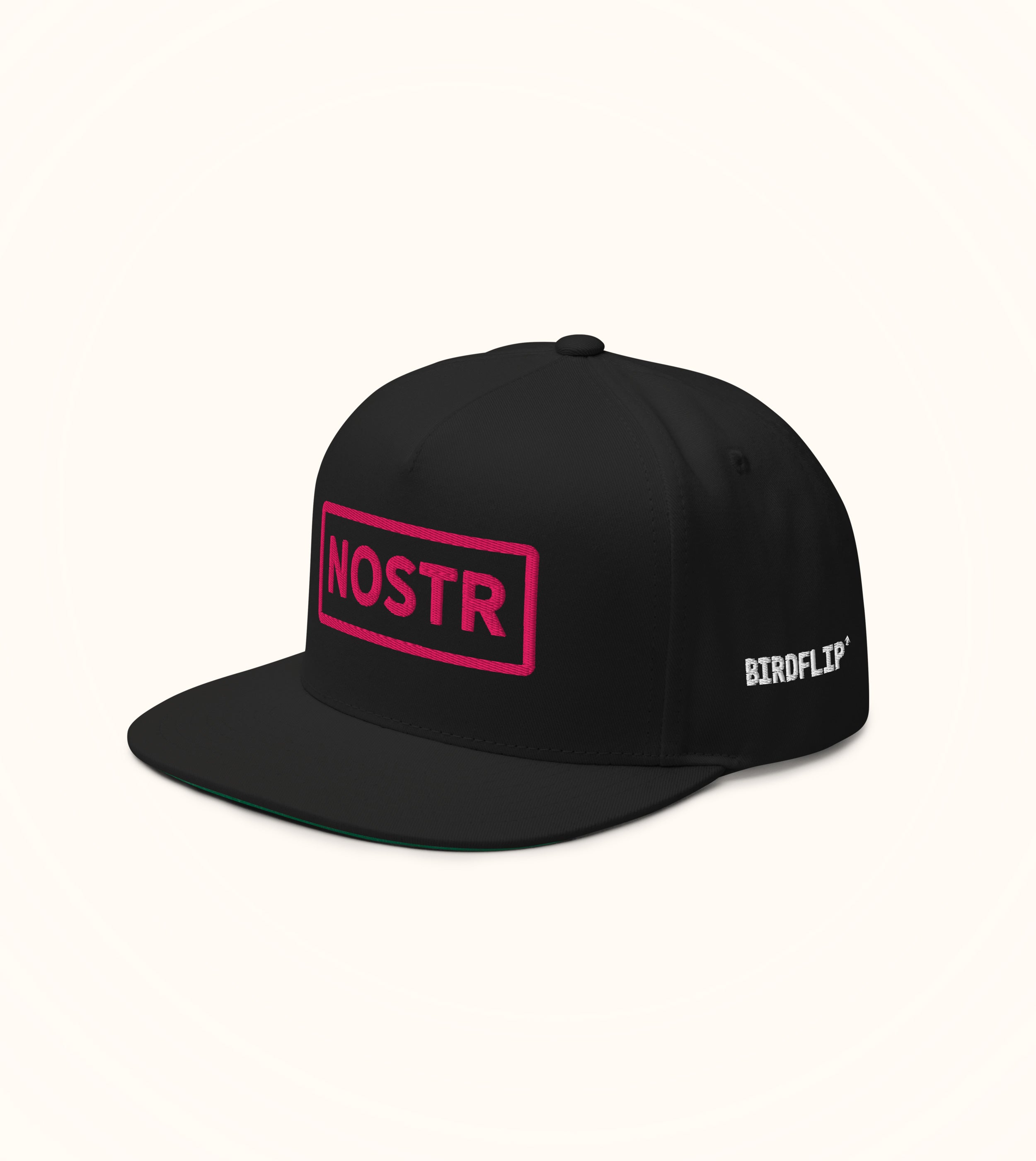 Birdflip® NOSTR flat bill cap