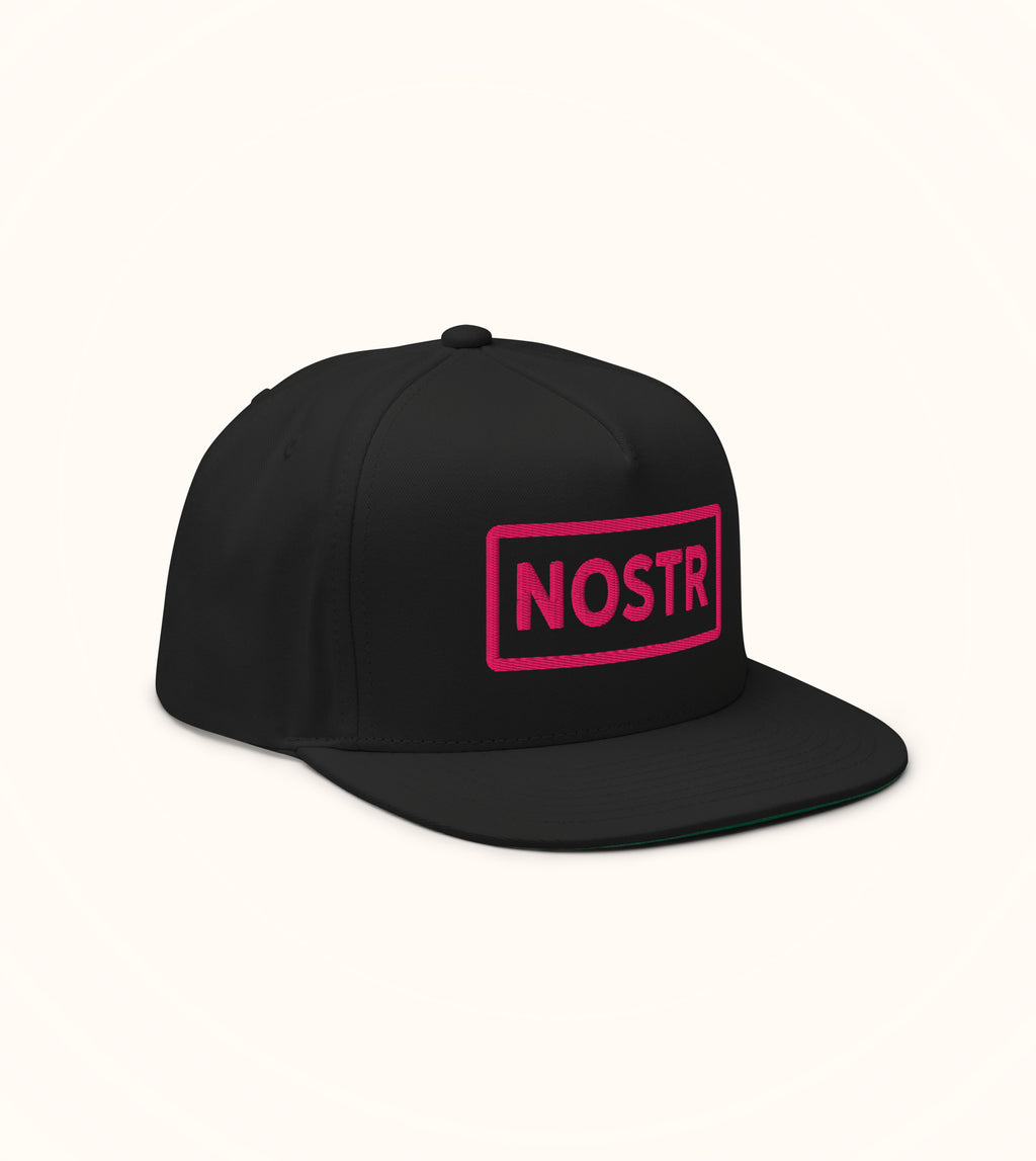 Birdflip® NOSTR flat bill cap