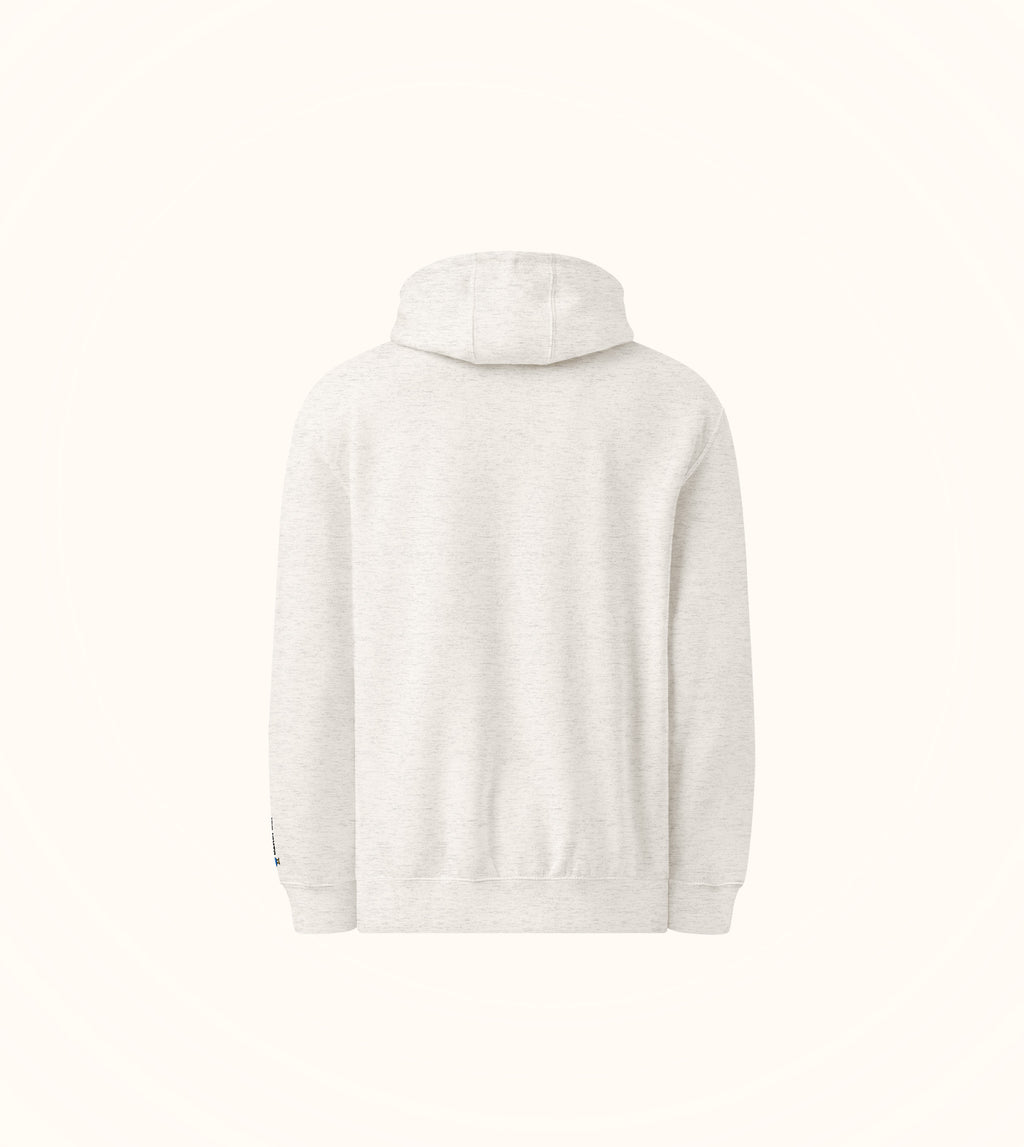 Birdflip® embroidered icon light hoodie