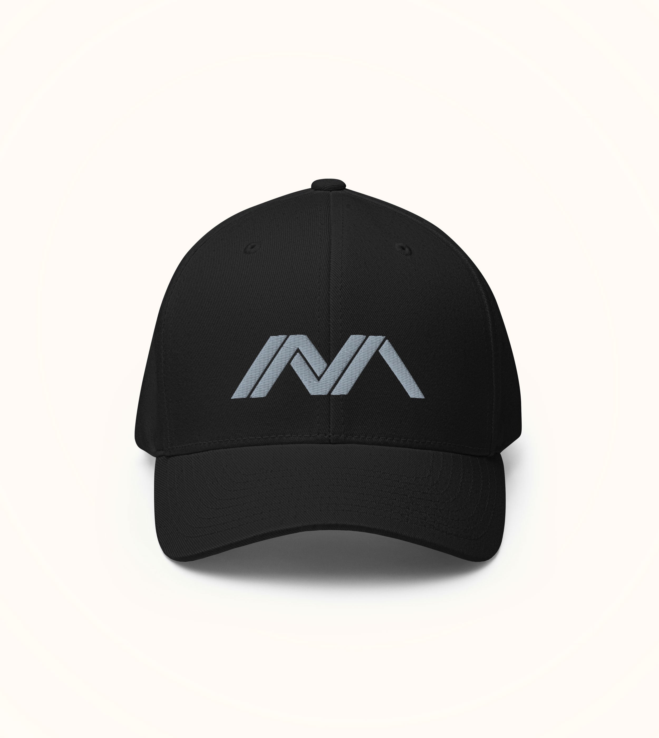 Manna Fitted Structured Twill Cap, Grey