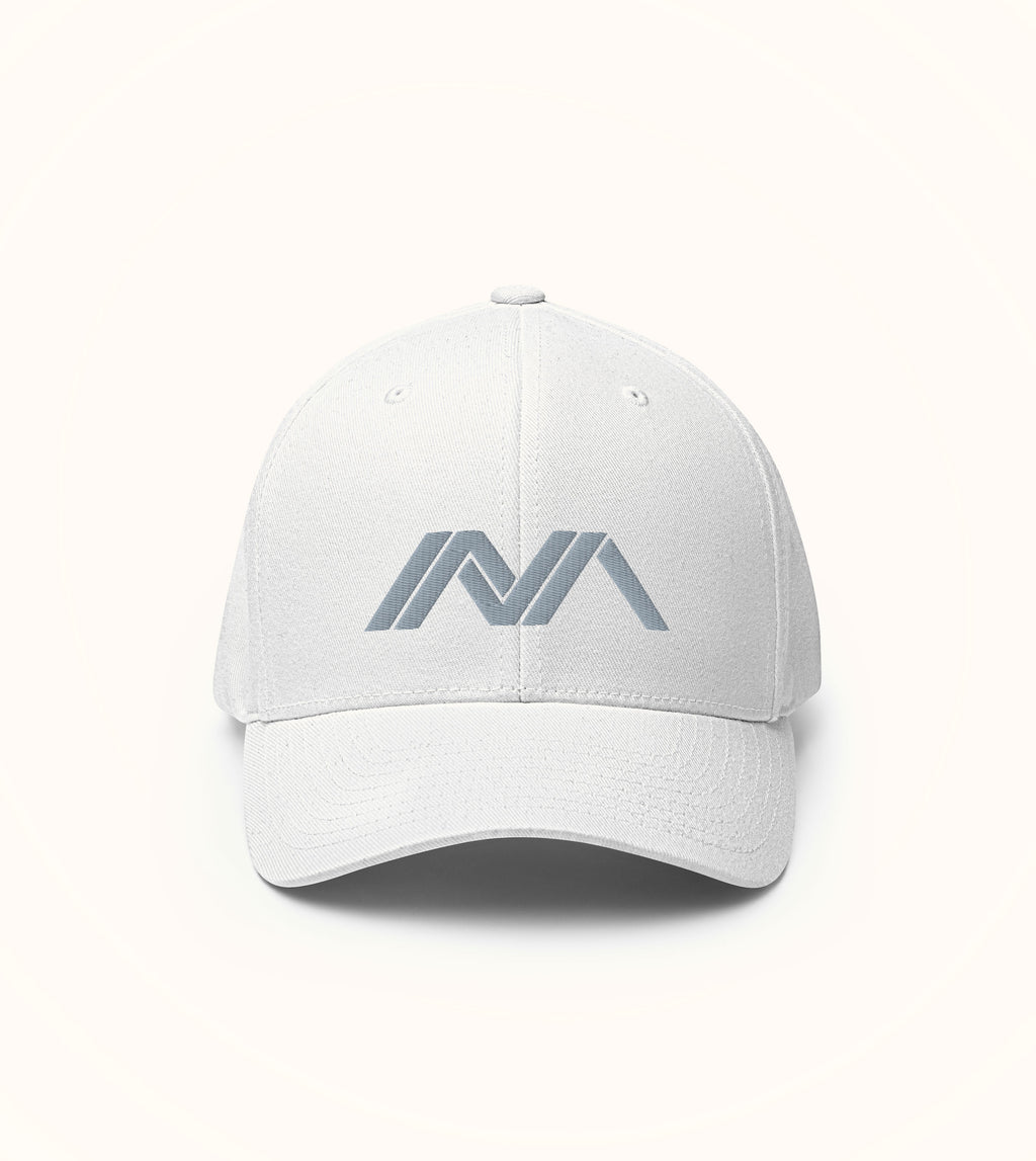Manna Fitted Structured Twill Cap, Grey