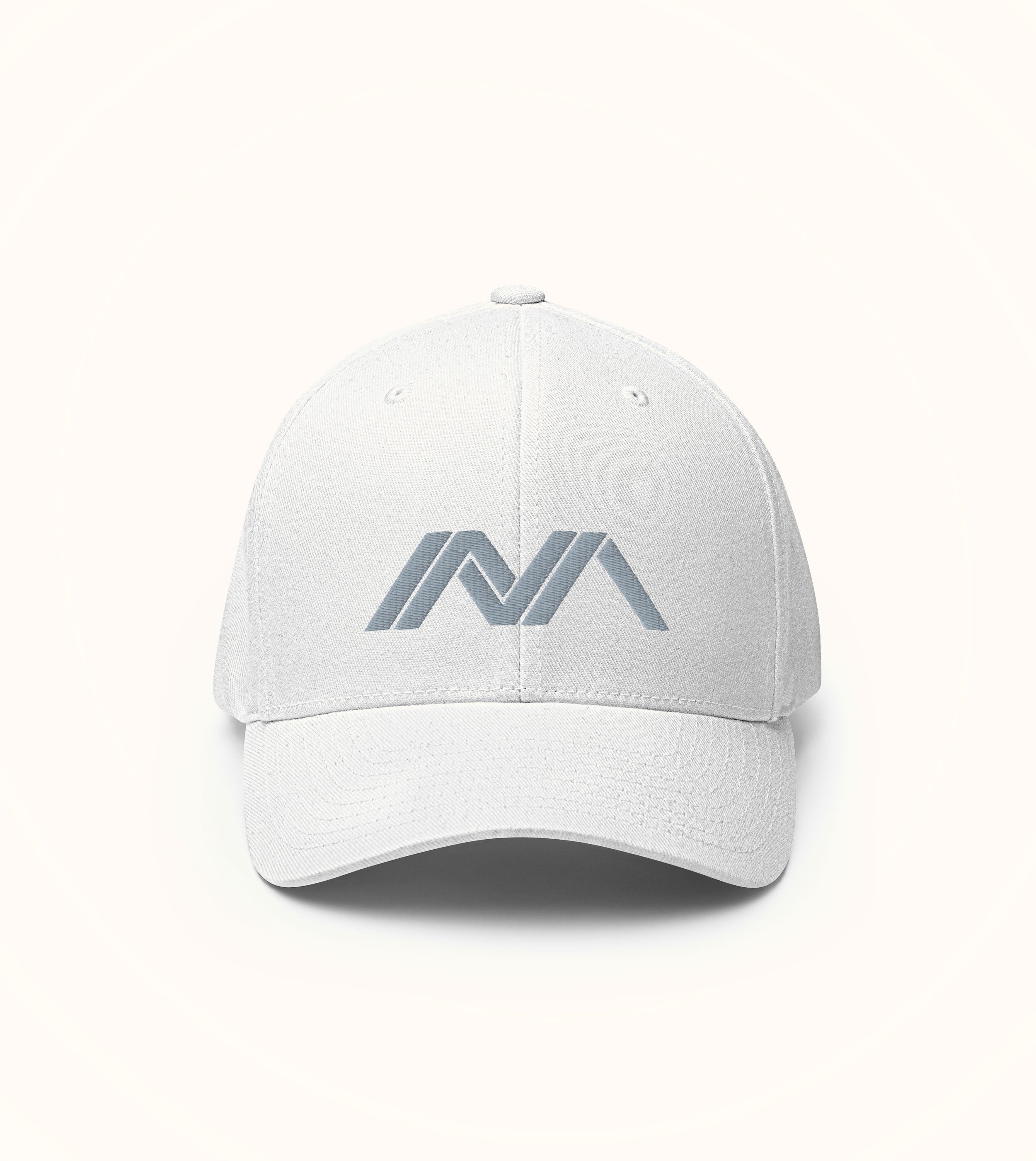 Manna Fitted Structured Twill Cap, Grey