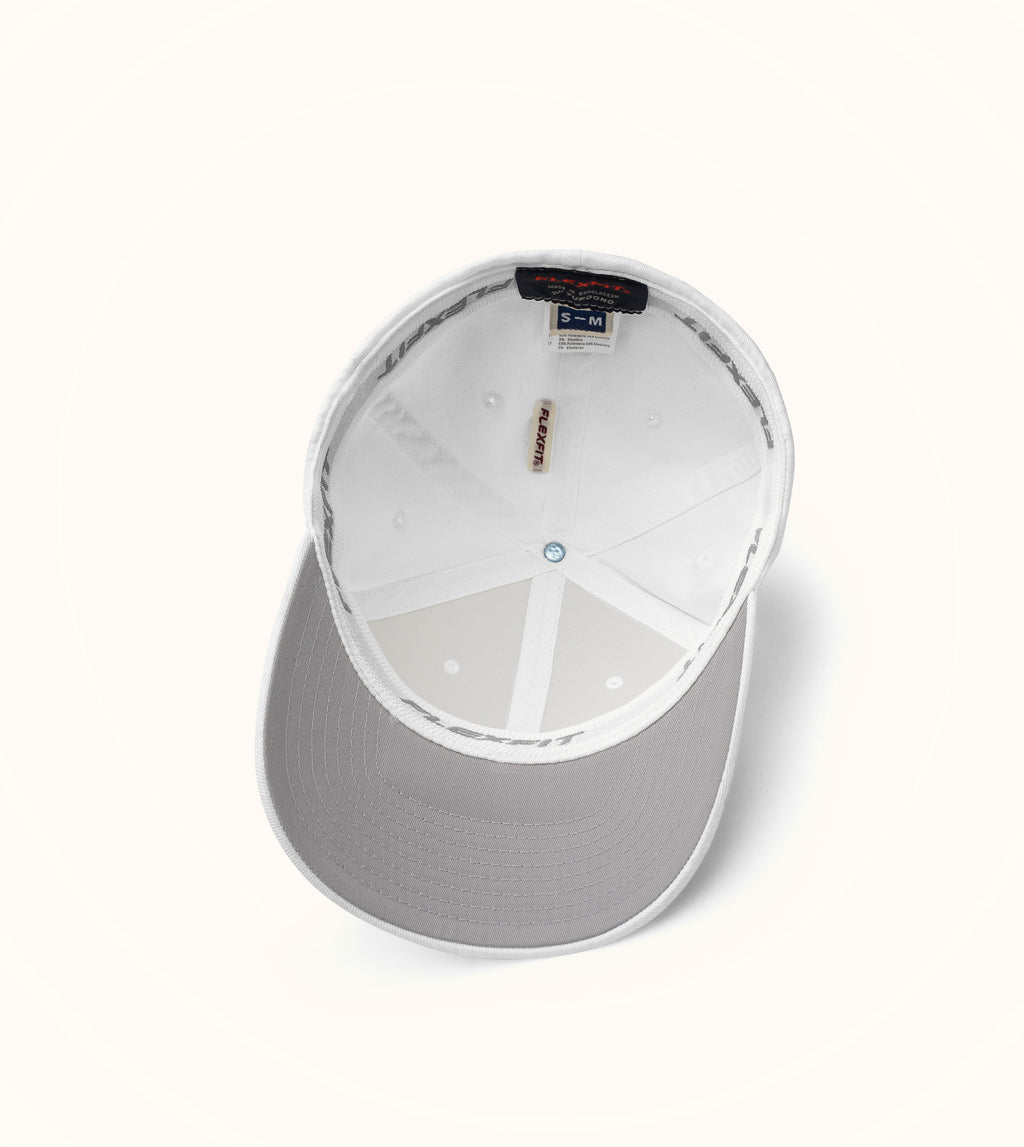 Manna Fitted Structured Twill Cap, Grey