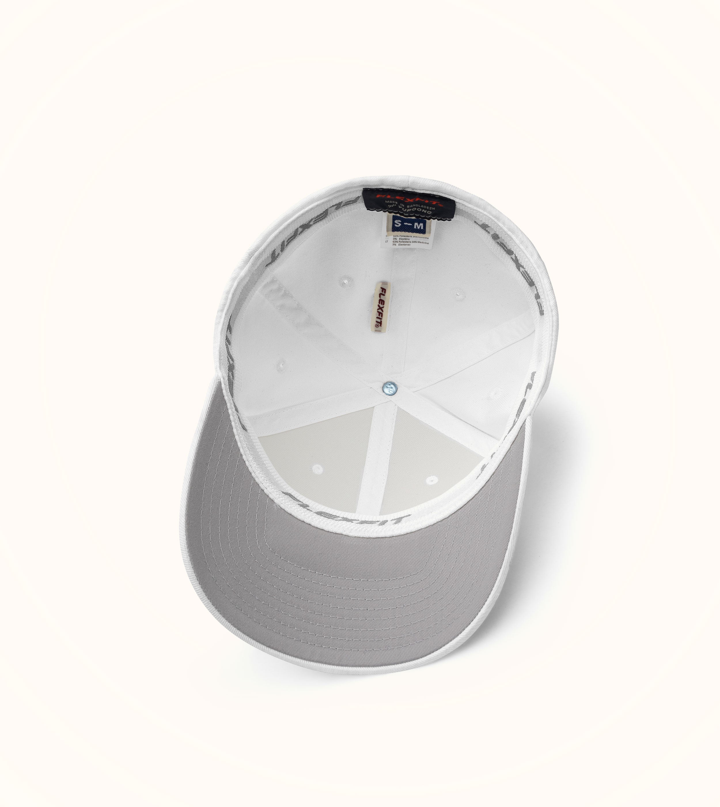 Manna Fitted Structured Twill Cap, Grey