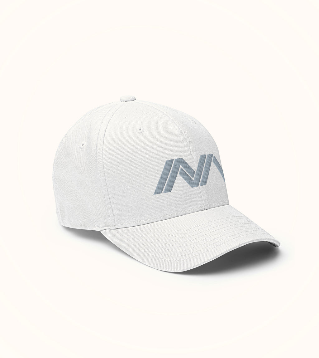 Manna Fitted Structured Twill Cap, Grey