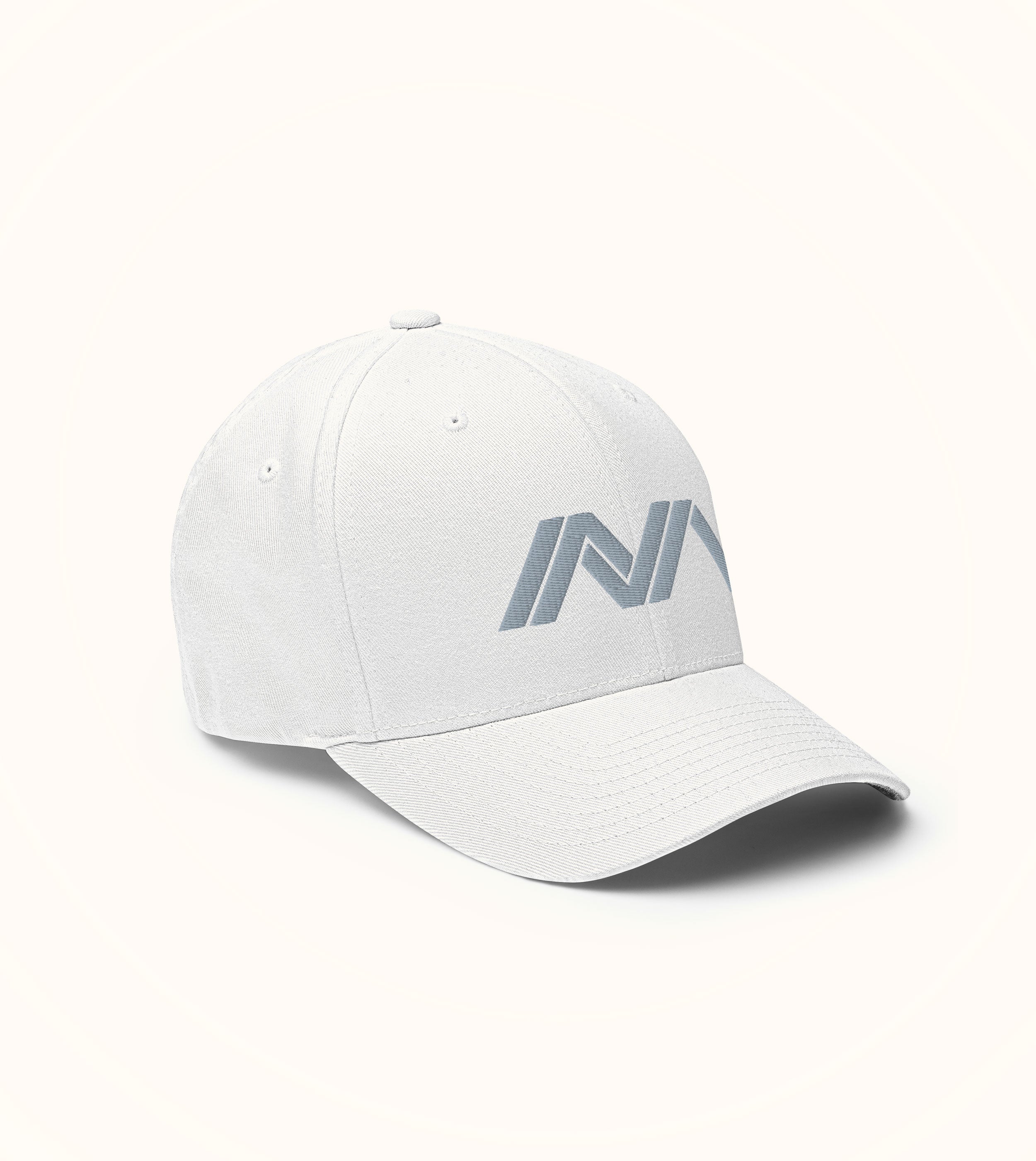 Manna Fitted Structured Twill Cap, Grey