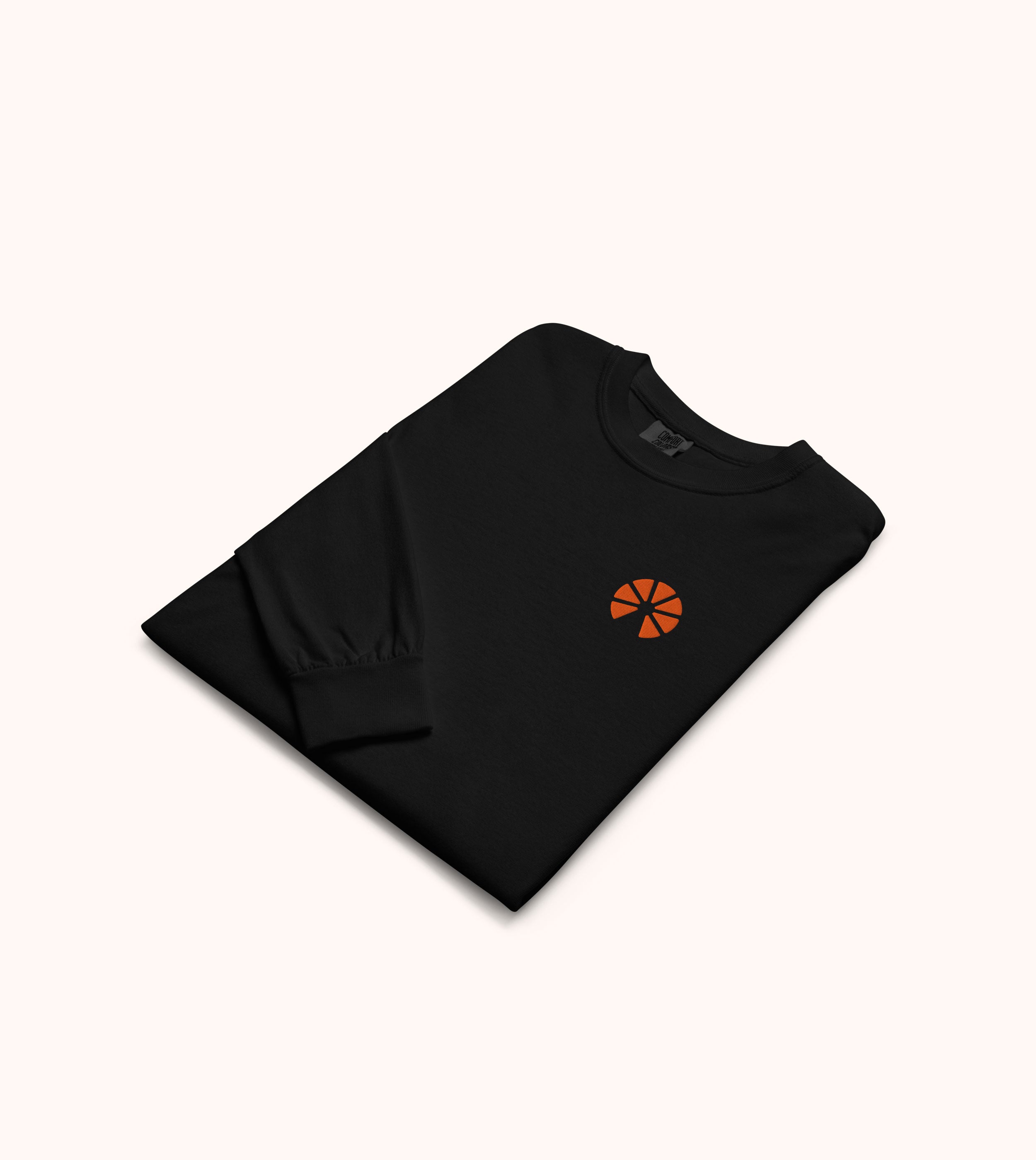 Club Orange heavyweight long-sleeve shirt