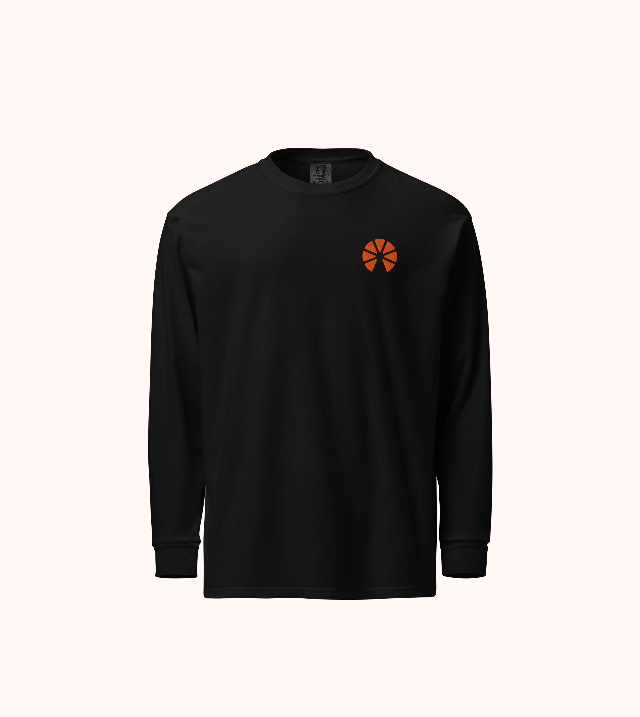 Club Orange heavyweight long-sleeve shirt