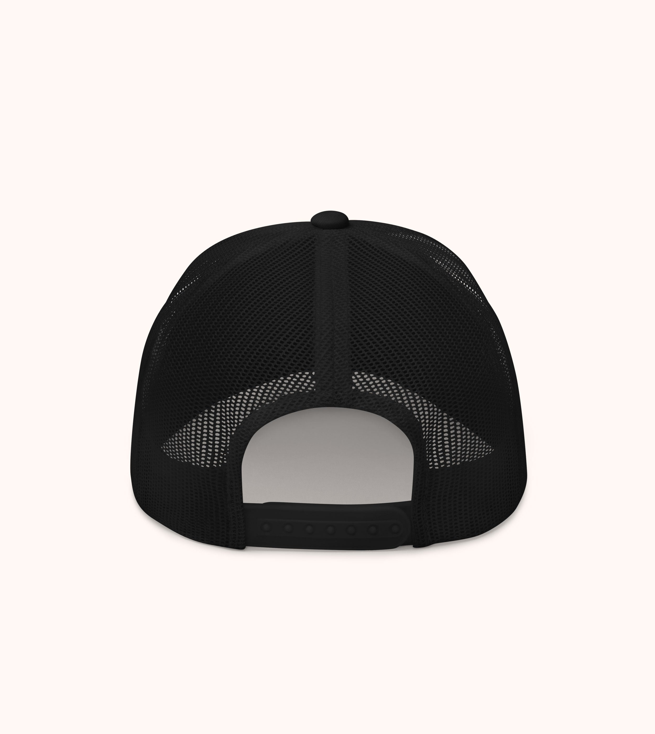 Club Orange Mesh Trucker Cap