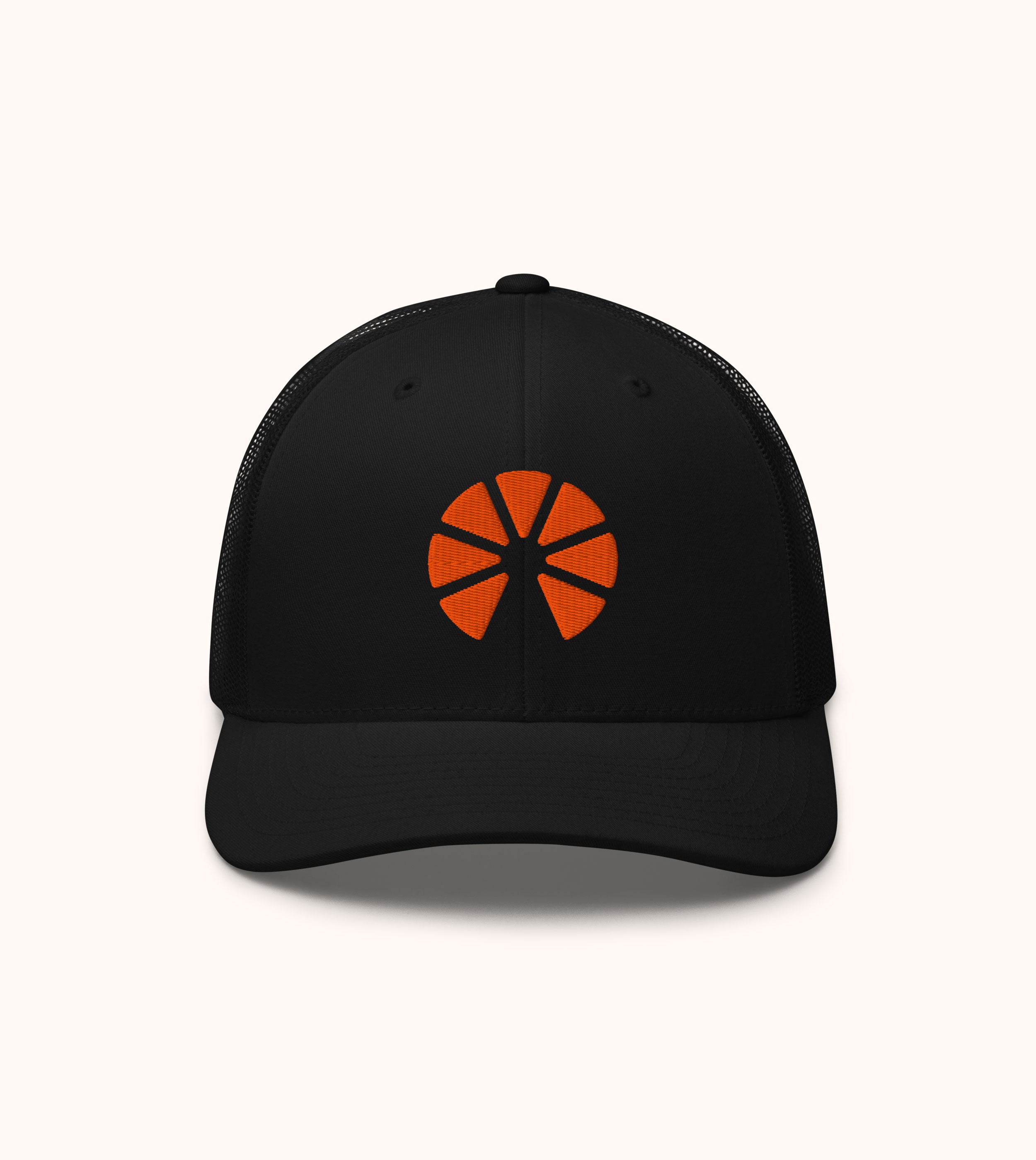 Club Orange Mesh Trucker Cap