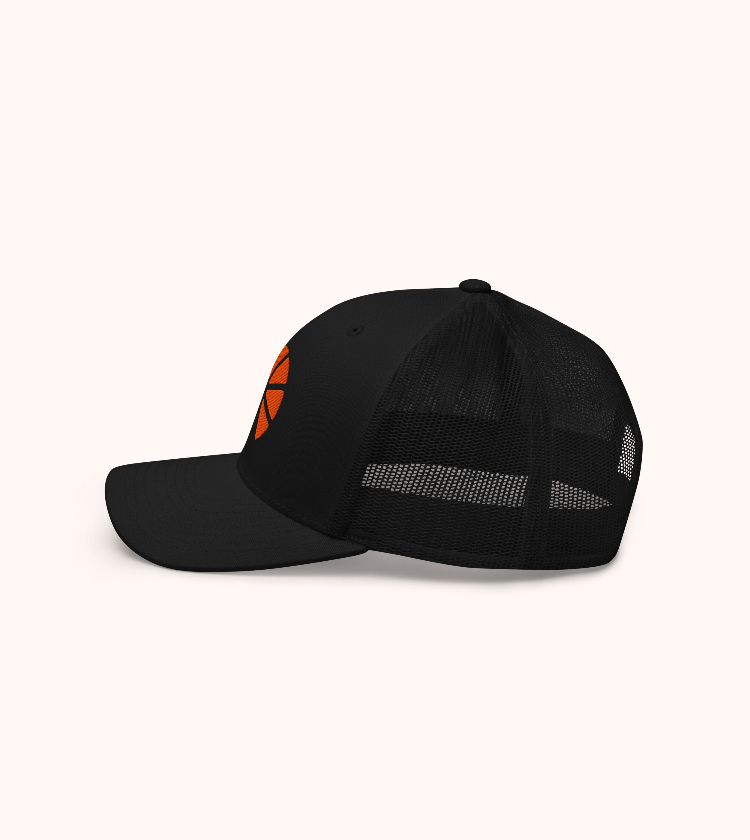 Club Orange Mesh Trucker Cap