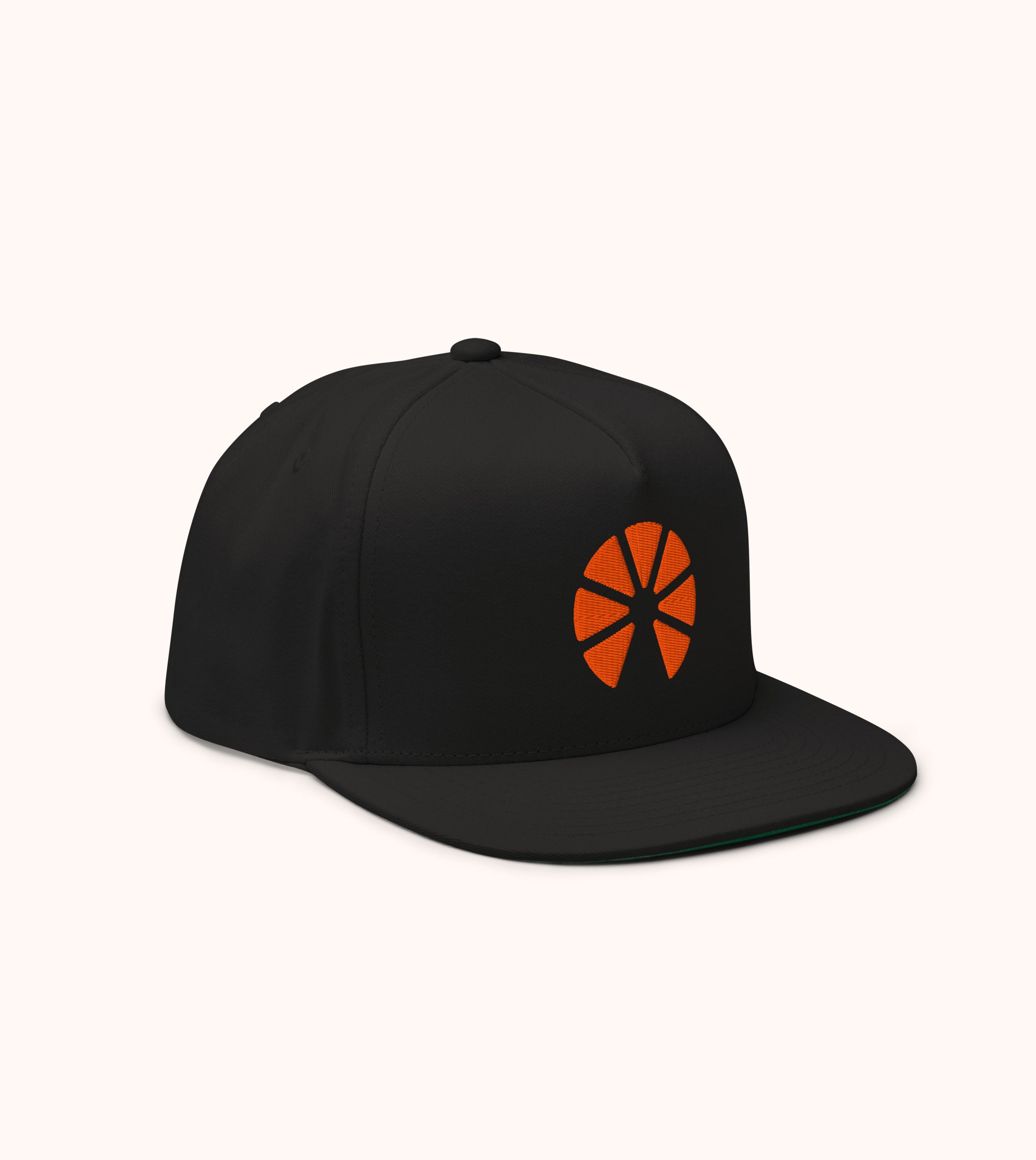 Club Orange black snapback