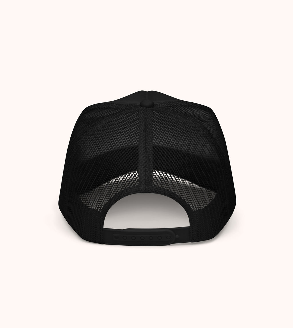Club Orange Foam trucker hat